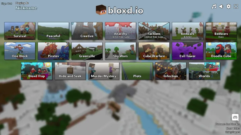 bloxd io gameplay